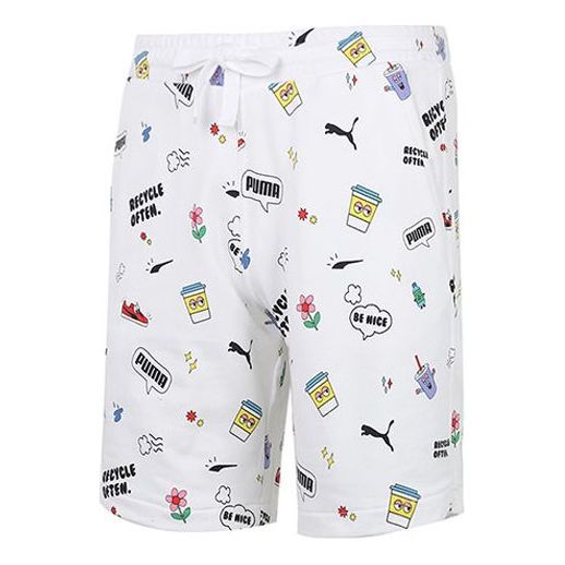 PUMA Awareness Shorts 'White Black' 532036-52