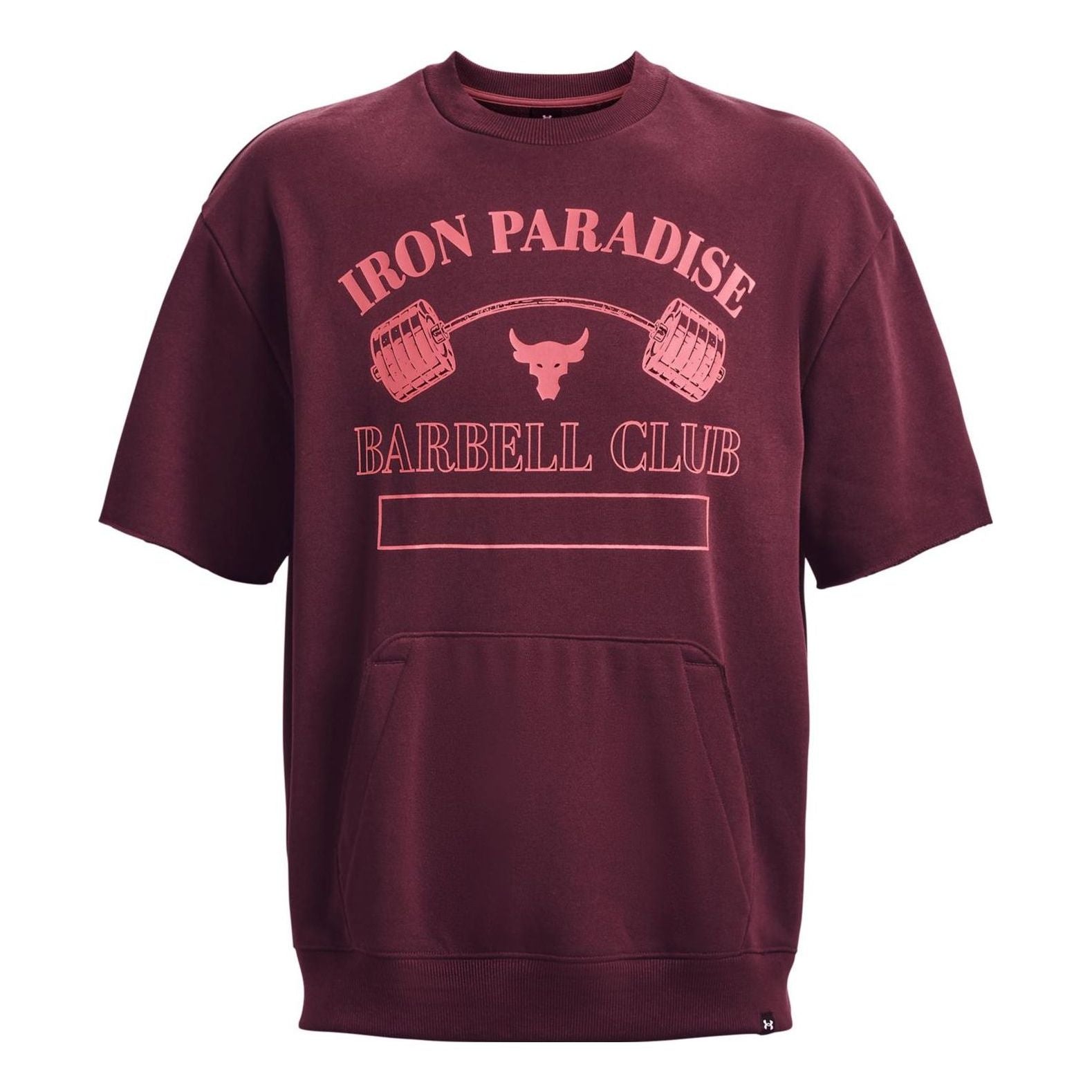 Under Armour Project Rock Graphic T-shirt 'Cherry Pink' 1373571-600