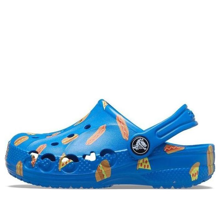 (GS) Crocs Baya Graphic Clogs 'Blue' 207017-4JL