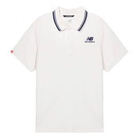 New Balance Classic Short Sleeve Polo Shirts Asia Sizing 'White' AMT01983-WT