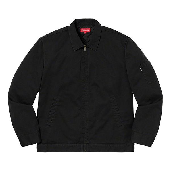 Supreme FW19 Week 2 Cop Car Embroidered Work Jacket SUP-FW19-311