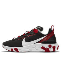(WMNS) Nike React Element 55 'Black Gym Red' BQ2728-009