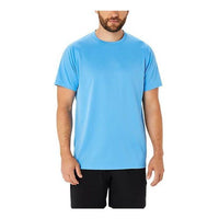 ASICS ACTIBREEZE Panel Jacquard Short Sleeved Top Asia Sizing 'Waterscape' 2031E507-407