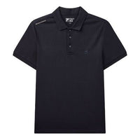FILA Logo Sports Knit Short Sleeve Polo Shirt Navy Blue F11M038121F-NV
