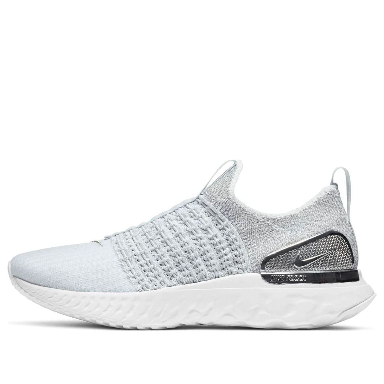 (WMNS) Nike React Phantom Run Flyknit 2 Premium 'Pure Platinum White' CZ4830-002
