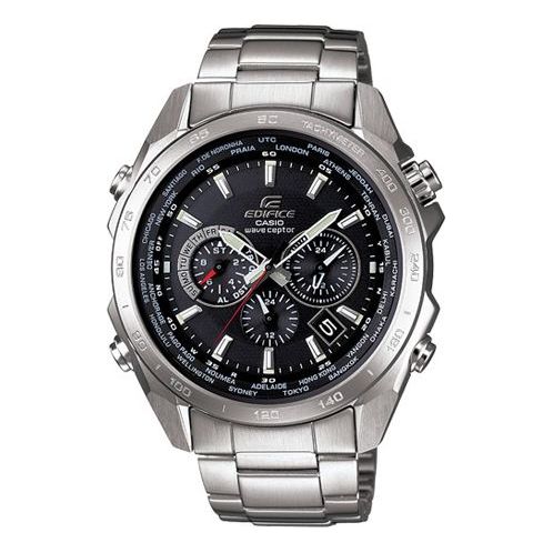 Casio Edifice Analog Stainless Steel Watch 'Silver Metallic Black' EQW-M600D-1A