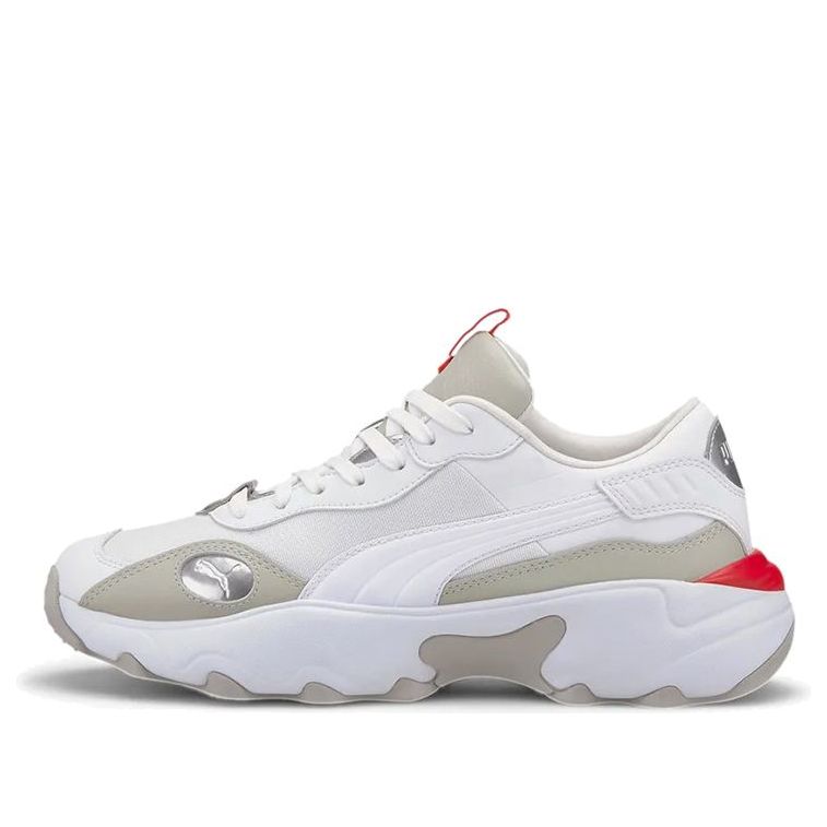 (WMNS) PUMA Pulsar Glow 'White Gray Red' 373044-02