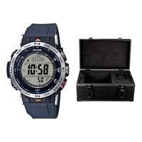 CASIO Sports Solar Powered Mens Blue Digital PRW-30AE-2PR