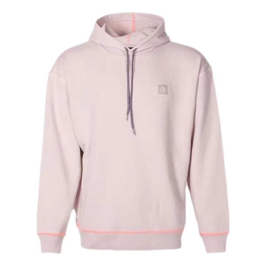 Converse Logo Pullover Hoodie Asia Sizing 'Pink' 10020388-A04
