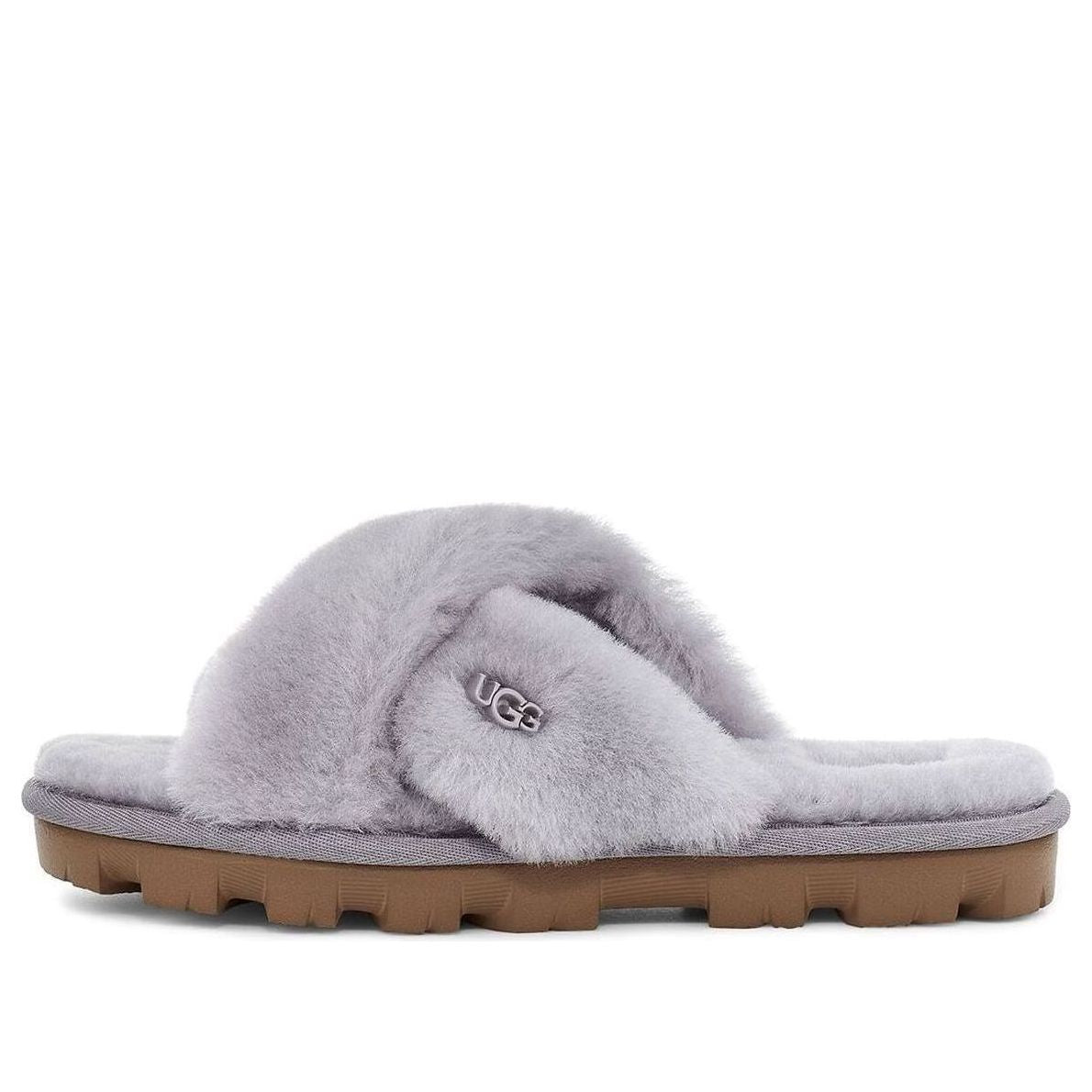 (WMNS) UGG Fuzzette Minimalistic Cozy Gray Purple 1107955-SAMT