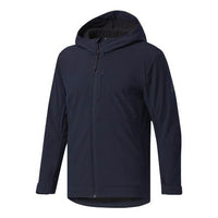adidas Sports Training Woven Hooded Jacket Blue CD4430