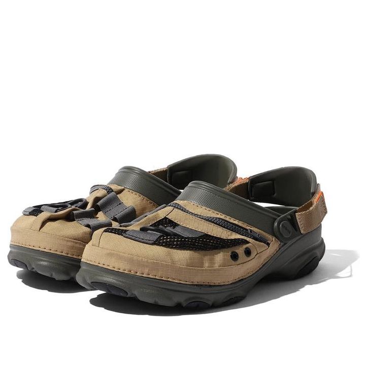 Crocs x Beams Fishing Vest Classic Clogs 'Tan Dusty Olive' 206685-2ZD