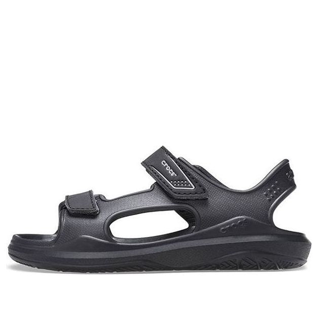 (GS) Crocs Swiftwater Expedition Sandals 'Black Grey' 206267-0DD