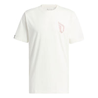 adidas Damian Lillard Graphic Tee 'White' II7790