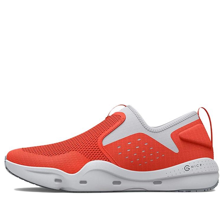 (WMNS) Under Armour Micro G Kilchis Slip 'Electric Tangerine' 3024945-600