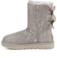 (WMNS) UGG Bailey Bow II Snow Boots Gray 1112532-GOA