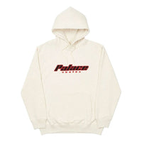 PALACE Drawstring hooded Alphabet Printing Long Sleeves Unisex White P19CS132
