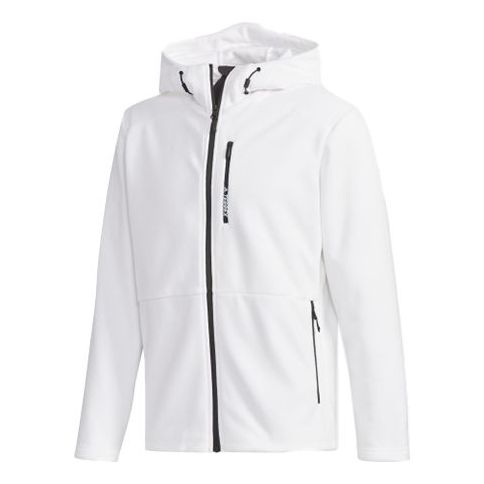 adidas Xplr Fl Jacket Zipper Hooded Jacket White EH4998