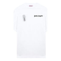 Men's PALM ANGELS Basic Short Sleeve White PMAA001S194130080110