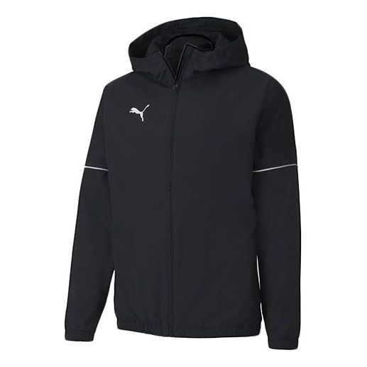 PUMA Casual Sports hooded Long Sleeves Jacket Black 656802-03