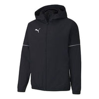 PUMA Casual Sports hooded Long Sleeves Jacket Black 656802-03