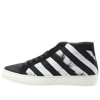 Off-White High-top Leisure Shoes Black/White 0M1A010F161760091001