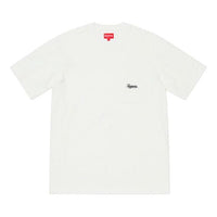 Supreme SS19 Terry Pocket Tee Short Sleeve Unisex White SUP-SS19-10571