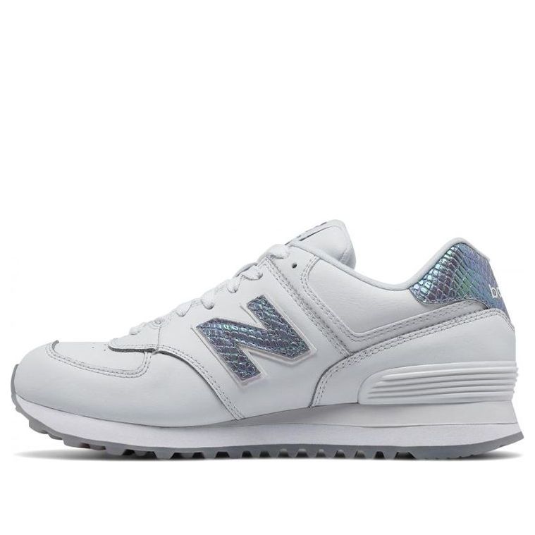 (WMNS) New Balance 574Series 'White Grey' WL574LEA