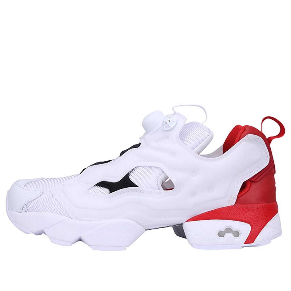 Reebok Instapump Fury Pop Running Shoes White/Red BS9136