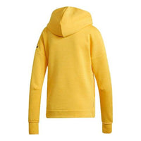 (WMNS) adidas Logo Printing Sports Windblocker Jacket Yellow EA0340