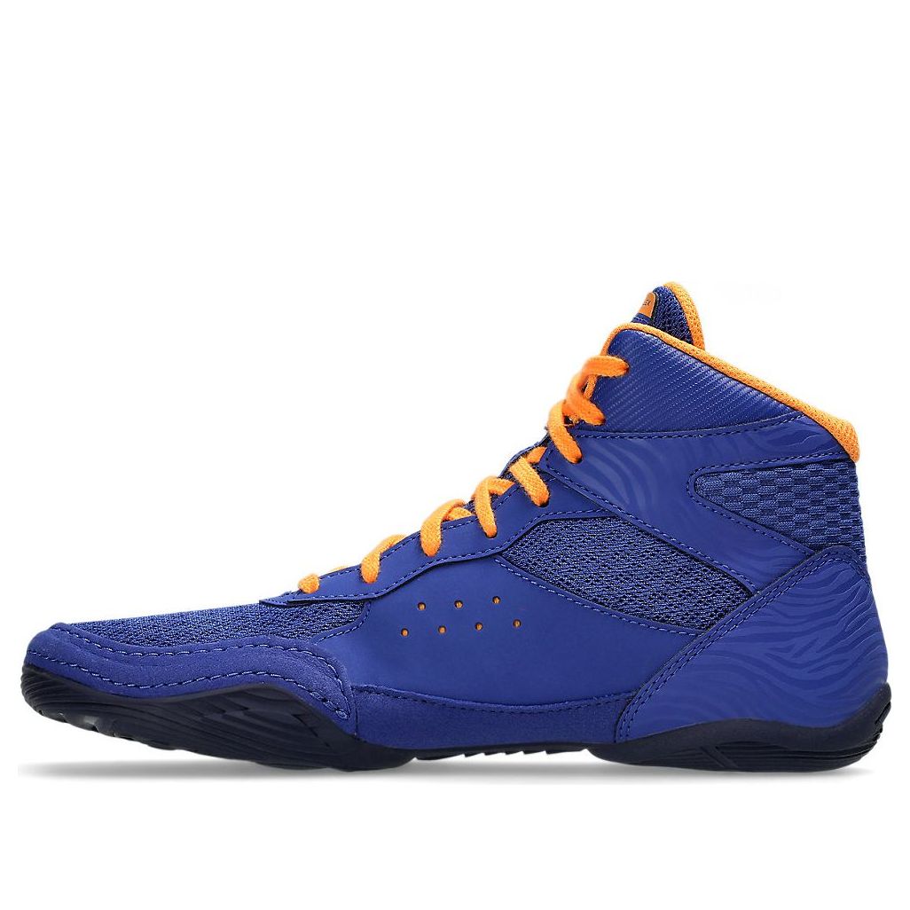(GS) ASICS Matflex 7 'Dark Cobalt Orange Pop' 1084A011-400