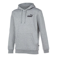 PUMA Essentials Small Logo Hoodie 'Grey Black' 586692-03