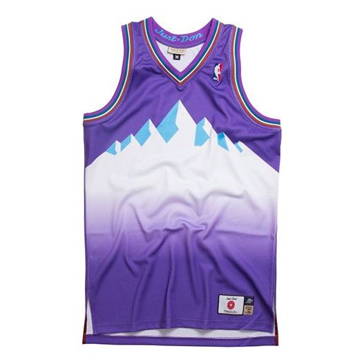 Mitchell & Ness Blown Out NBA Tank  x Just Don 'Utah Jazz' DJY1PURP-UJANG180813
