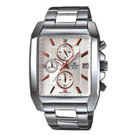 CASIO EDIFICESeries Men'ses Silver Mens White Analog EFR-511D-7AV