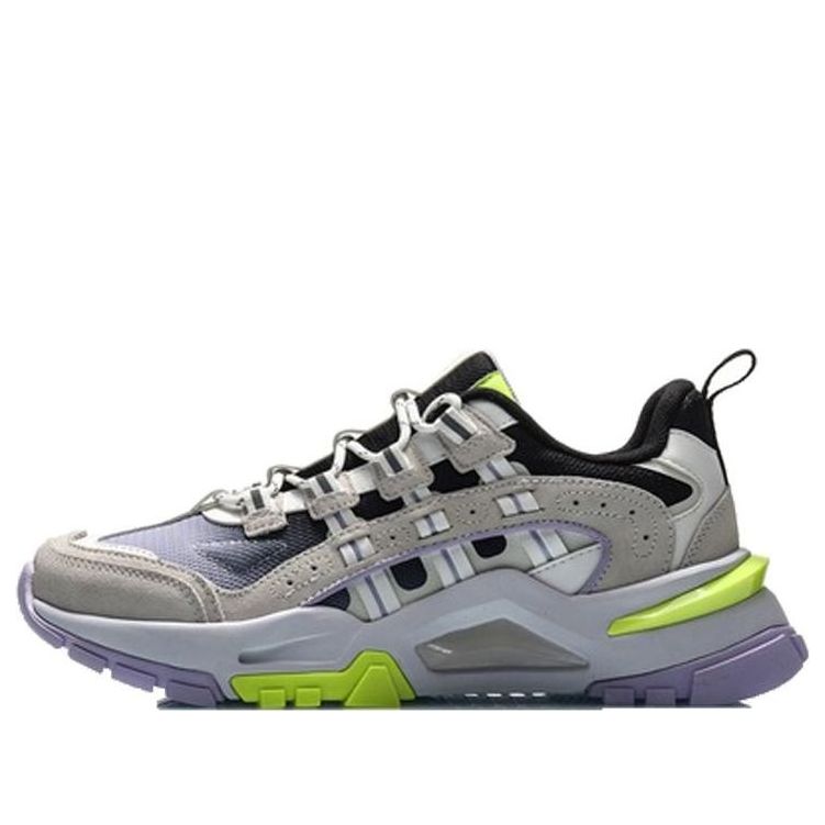 (WMNS) Li-Ning Reverses 'Grey Neon Yellow' AGCQ182-1
