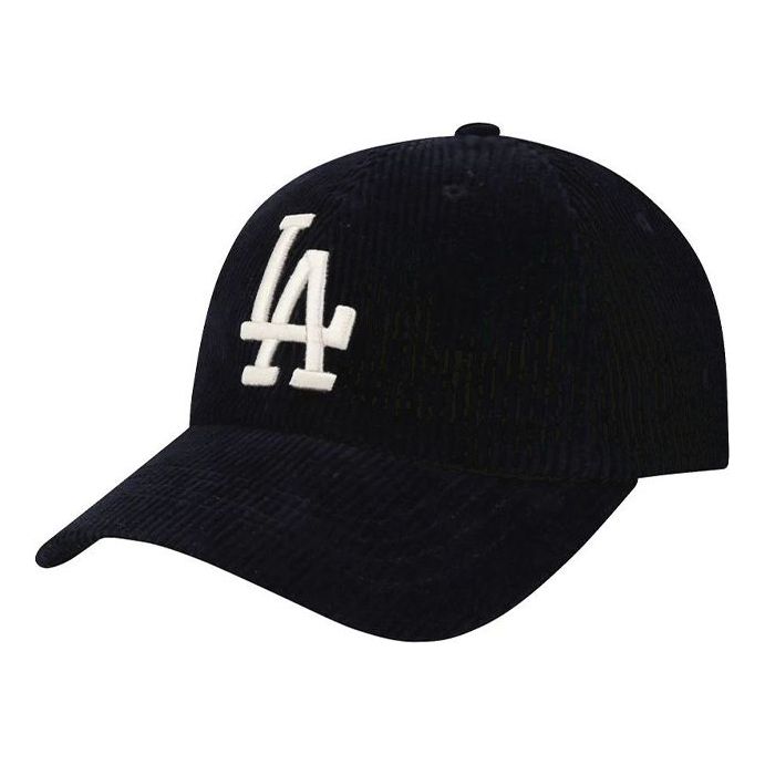 MLB LA Corduroy Baseball Dark Blue Cap 32CPYJ911-07N