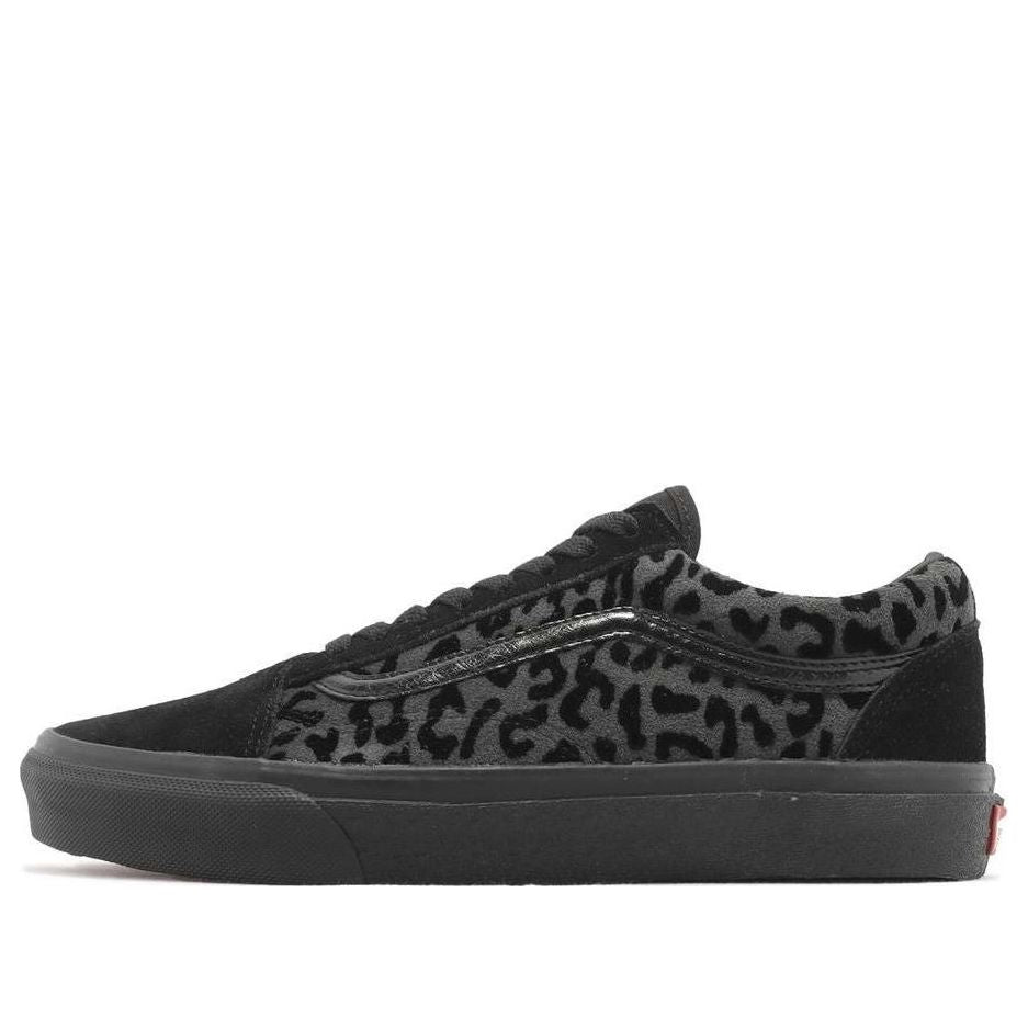 Vans Old Skool Leopard Skate 'Black' 6301370002