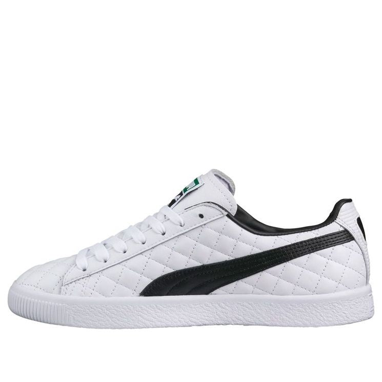 (WMNS) PUMA Clyde Dressed Board Shoes White 363636-01