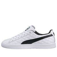 (WMNS) PUMA Clyde Dressed Board Shoes White 363636-01