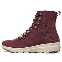 (WMNS) Skechers Glacial Ultra 'Burgundy' 144151-BURG