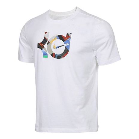 Nike Dri-FIT KD Durant Printing Basketball White BQ3606-101