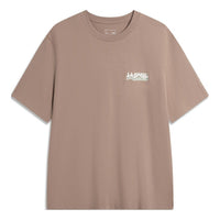Li-Ning Graphic T-shirt 'Light Brown' AHSU301-5