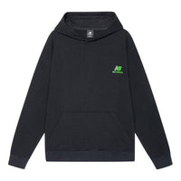 New Balance x Nice Rice Logo Hoodie Asia Sizing 'Black' AMT22385-BK