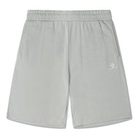 Converse Go-To Embroidered Star Chevron Standard-Fit Fleece Short Asia Sizing 'Grey' 10023875-A13