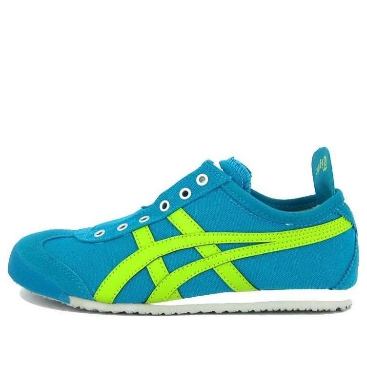 Onitsuka Tiger Mexico 66 Slip-On 'Blue Neon Green' D3K0N-8889