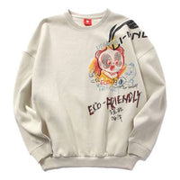 Li-Ning x Series Loose Pullover White AWDPD41-3