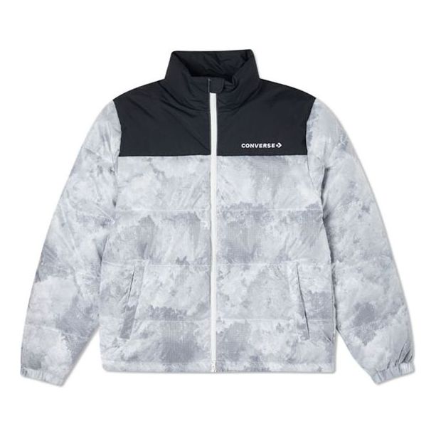 Converse Short Down Jacket Asia Sizing 'Grey' 10021976-A02