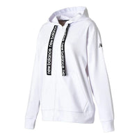 (WMNS) New Balance Relentless Fleece Full Zip Jacket Asia Sizing 'White' WJ13174-WT