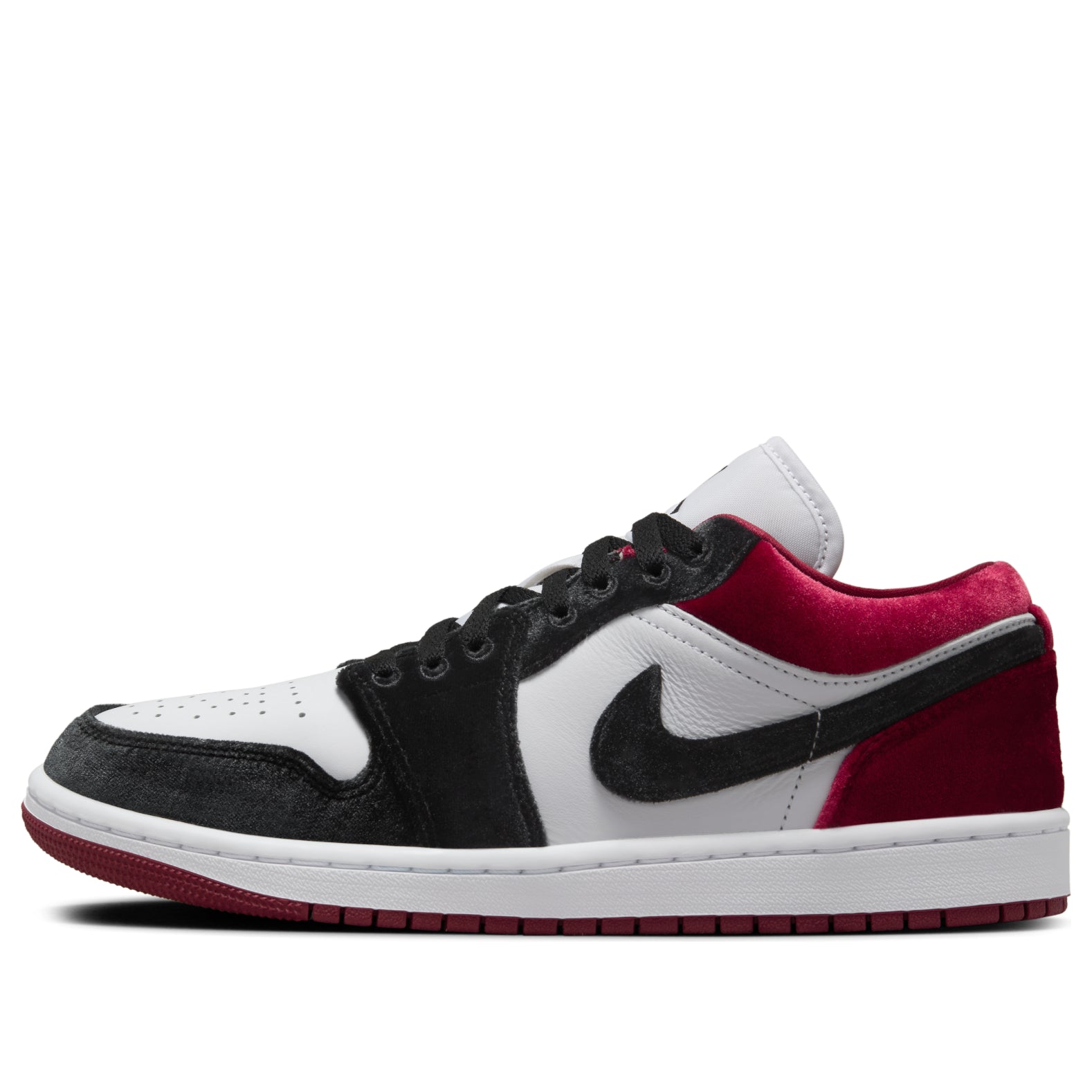 (WMNS) Air Jordan 1 Low SE 'Velvet Black Toe' FZ3242-001