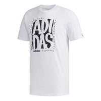 adidas M Stmp T Training Sports Short Sleeve White FM6243